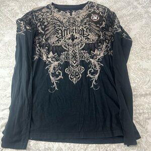 Women’s affliction long sleeve shirt